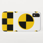 Absturztestmarkierungen fett Case-Mate iPhone hülle (Rückseite (Horizontal))