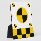 Absturztestmarkierungen fett fotoplatte (Seite)