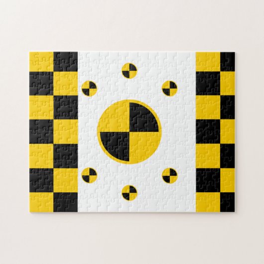 Absturztestmarkierungen fett puzzle (Horizontal)