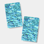 Absturzwasser Ausweis (Vorder- & Rückseite)