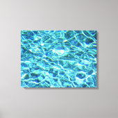 Absturzwasser Leinwanddruck (Vorderseite)