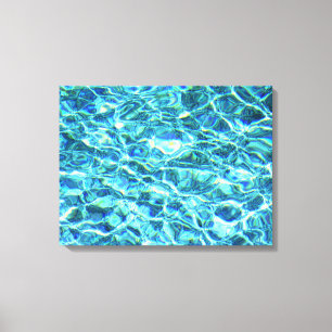 Absturzwasser Leinwanddruck