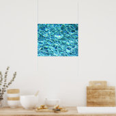 Absturzwasser Poster (Küche)