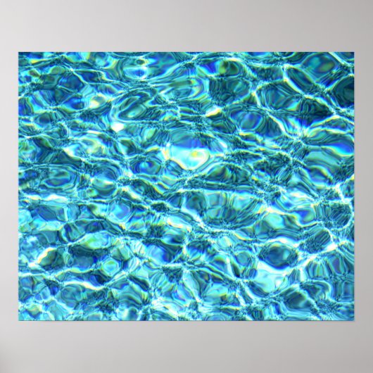 Absturzwasser Poster (Vorne)