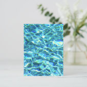 Absturzwasser Postkarte (Stehend Vorderseite)