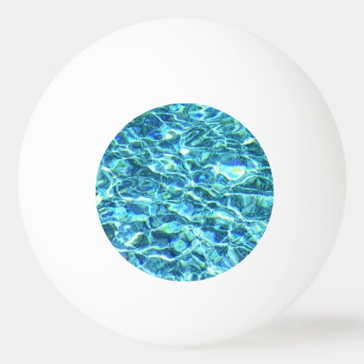 Absturzwasser Tischtennisball (Vorderseite)