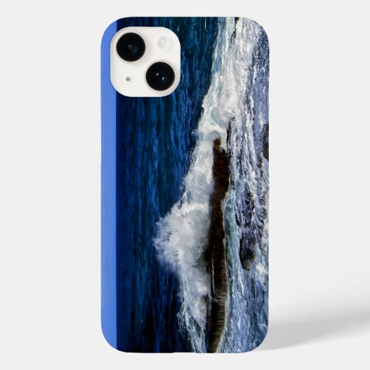 Absturzwelle im Fall der Felsbildung Case-Mate iPhone Hülle (Rückseite)