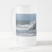 Absturzwellen an der Tasse von Folklore-Mattiertem (Vorderseite Links)