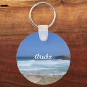 Absturzwellen in Boca Keto in Aruba Schlüsselanhänger (Vorderseite)