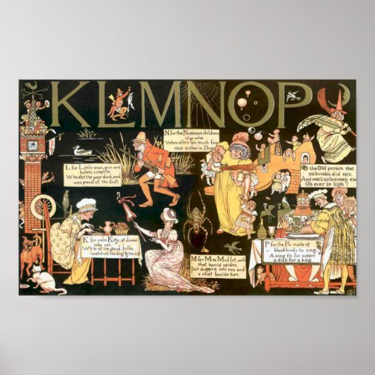 Absurd KLMNOP Poster (Vorne)