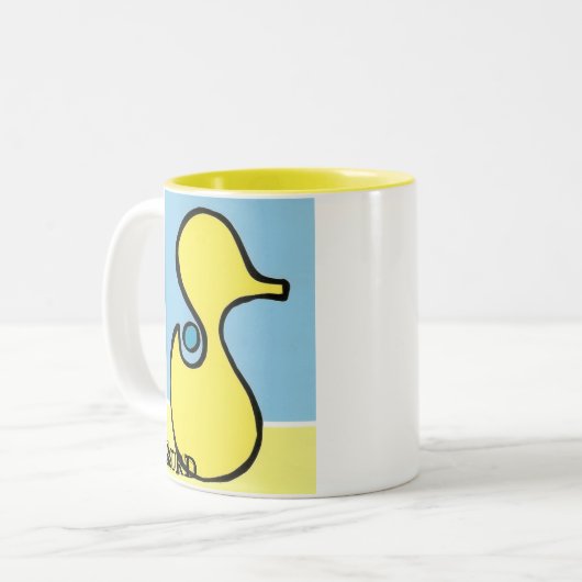 Absurd, zwei-tonte JAGiii.com Tasse (Vorderseite Links)