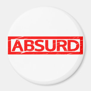 Absurde Briefmarke Magnet