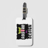 Absurder mit Absicht Gepäckanhänger (Vorderseite Vertikal)