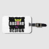 Absurder mit Absicht Gepäckanhänger (Vorderseite (Horizontal))