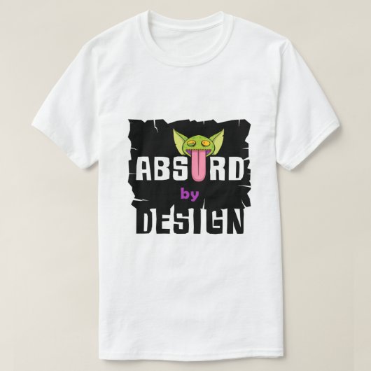 Absurdes mit Absicht Logo T-Shirt (Design vorne)