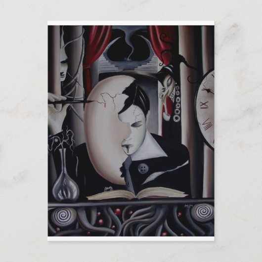 Absynthe Asyl Postkarte (Vorderseite)