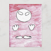 abszenceisnotNichts Postkarte (Vorderseite)