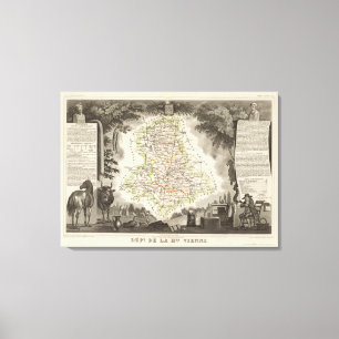 Abt.-De-La das Vienne Leinwanddruck