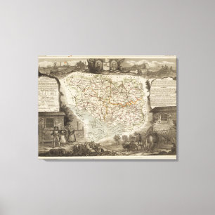 Abt. von Morbihan Leinwanddruck