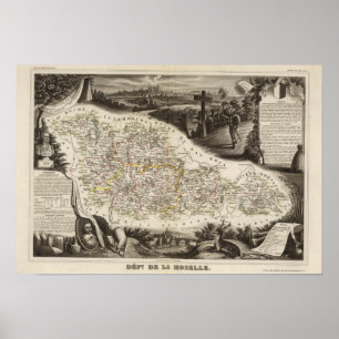 Abt. von Mosel Poster