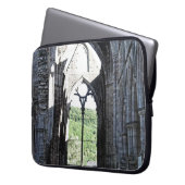 Abtei ancient Tintern, Zisterzienserkloster, Wales Laptopschutzhülle (Vorderseite Links)