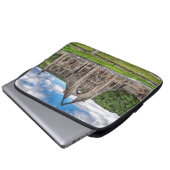 Abtei ancient Tintern, Zisterzienserkloster, Wales Laptopschutzhülle (Vorne Knopf)
