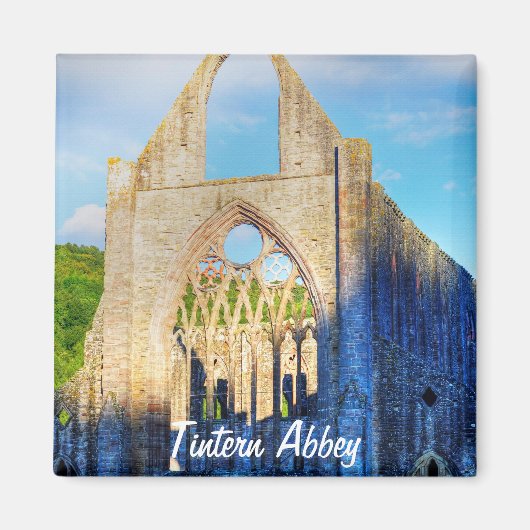 Abtei ancient Tintern, Zisterzienserkloster, Wales Magnet (Vorne)