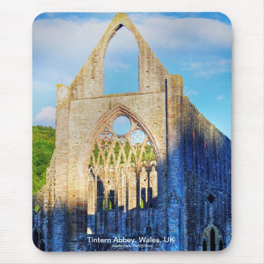 Abtei ancient Tintern, Zisterzienserkloster, Wales Mousepad (Vorne)