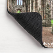 Abtei ancient Tintern, Zisterzienserkloster, Wales Mousepad (Ecke)