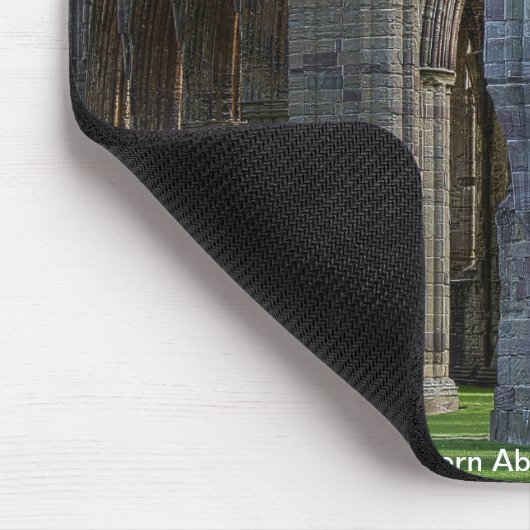 Abtei ancient Tintern, Zisterzienserkloster, Wales Mousepad (Ecke)