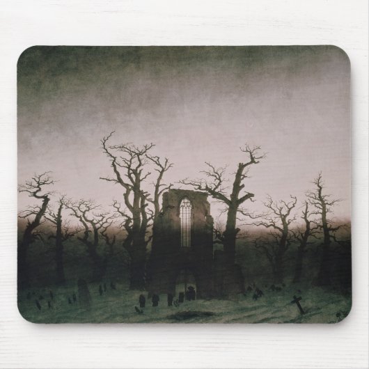 Abtei im Eichenholz, 1810 Mousepad (Vorne)