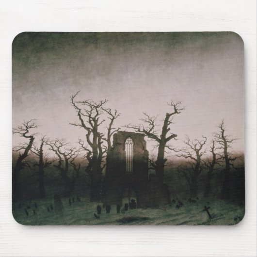 Abtei im Eichenholz, 1810 Mousepad (Vorne)