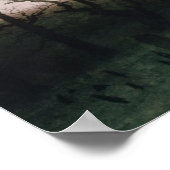 Abtei in Oakwood, 1810 Poster (Ecke)