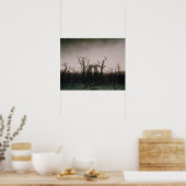 Abtei in Oakwood, 1810 Poster (Küche)