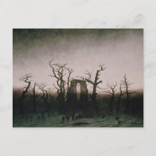 Abtei in Oakwood, 1810 Postkarte