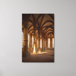 Abtei-Kloster-Architektur   Deutschland Leinwanddruck