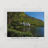 Abtei Kylemore, Connemara, Grafschaft Galway Postkarte (Vorne/Hinten)