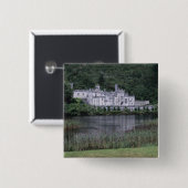Abtei Kylemore, Connemara, Landkreis Galway, Button (Vorne & Hinten)