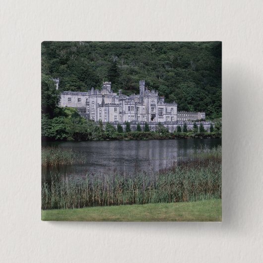Abtei Kylemore, Connemara, Landkreis Galway, Button (Vorderseite)