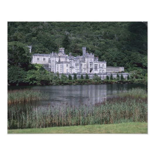 Abtei Kylemore, Connemara, Landkreis Galway, Fotodruck (Vorne)