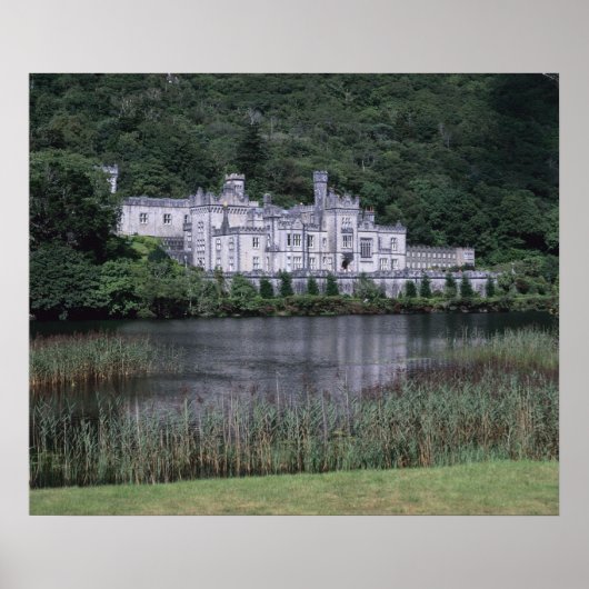 Abtei Kylemore, Connemara, Landkreis Galway, Poster (Vorne)