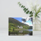 Abtei Kylemore, Connemara Szenerie Co. Galway Postkarte (Stehend Vorderseite)