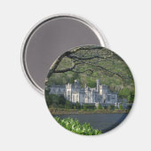Abtei Kylemore in Connemara Irland Magnet (Vorderseite/Rückseite)
