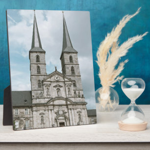 Abtei Michaelsberg in Bamberg Fotoplatte