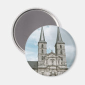 Abtei Michaelsberg in Bamberg Magnet (Vorderseite/Rückseite)