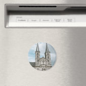 Abtei Michaelsberg in Bamberg Magnet (In Situ (Geschirrspüler))