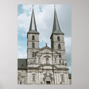 Abtei Michaelsberg in Bamberg Poster