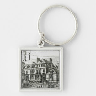 Abtei-Platz, Johannes Holz Schlüsselanhänger