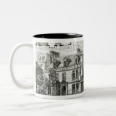Abtei-Platz, Johannes Holz Zweifarbige Tasse (Links)