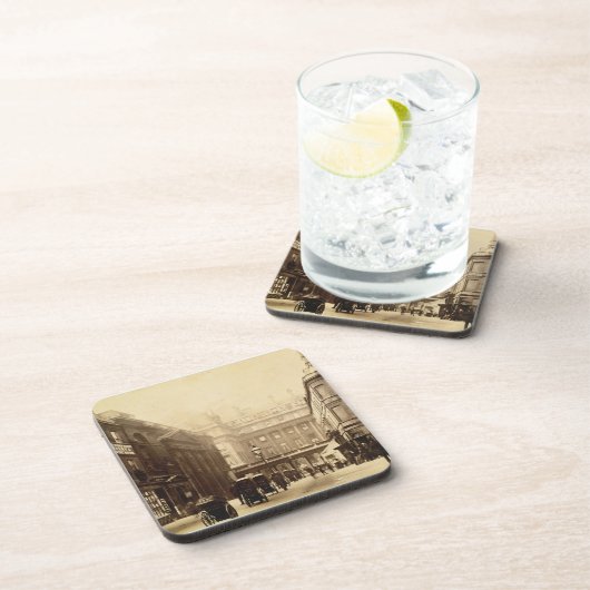 Abtei-Quadrat-und Pumpenräume, Bad, c.1880 (b/w Untersetzer (Rechte Seite)